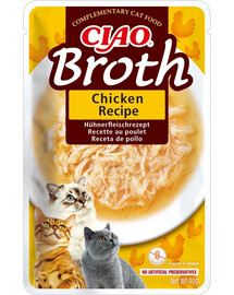 INABA CIAO Broth Kuřecí vývar pro kočky 40 g