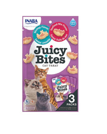 INABA Churu Cat Juicy Bites Shrimp&Seafood Flavor 3x11,3g