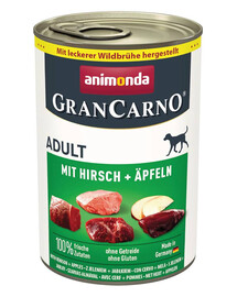 ANIMONDA GranCarno Adult Jelen s jablkem 6x400 g