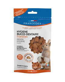 FRANCODEX Ústní hygiena pro hlodavce a králíky 50 g