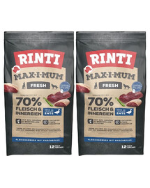 RINTI MAX-I-MUM Kachna 2 x 12 kg