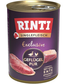 RINTI Singlefleisch Exclusive Pure Drůbeží 400 g
