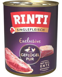RINTI Singlefleisch Exclusive Poultry Pure 800 g