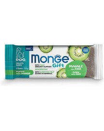 MONGE Gift Fruits Bars Puppy and Junior Vepřové maso s kiwi 100 g