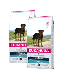EUKANUBA Adult Breed Specific Rottweiler 2 x 12 kg