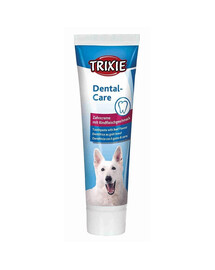 TRIXIE Masová zubní pasta pro psy s hovězí příchutí 2x100g
