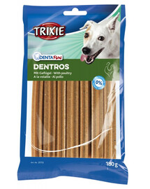 TRIXIE Dentafun Dentros light kuřecí tyčky 7 ks / bal. 180 g