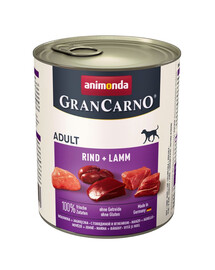 ANIMONDA GranCarno Adult hovězí & jehně 800 g