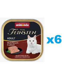 ANIMONDA Vom Feinsten Adult masový koktejl 6 x 100 g