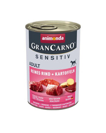 ANIMONDA Grancarno Sensitiv Hovězí a brambory 400 g