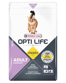 VERSELE-LAGA Opti Life Cat Adult Urinary Chicken 2.2 kg krmivo se speciální ochranou močových cest