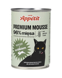 COMFY APPETIT PREMIUM Mousse králík 400 g