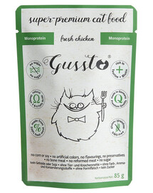 GUSSTO Cat Fresh Chicken 85g kapsička pro kočky