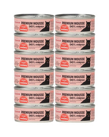 COMFY APPETIT PREMIUM Mousse hovězí 12x85 g