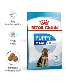 ROYAL CANIN Maxi Puppy 15 kg granule pro štěňata velkých plemen
