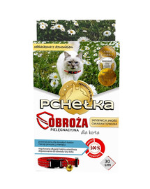 PCHELKA Antiparazitní obojek pro kočky 30 cm