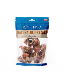 PETMEX Prasečí ucho střední  6x200g přírodní žvýkačka pro psy