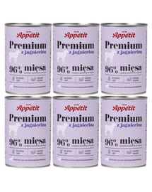 COMFY APPETIT PREMIUM jehněčí  6x400 g