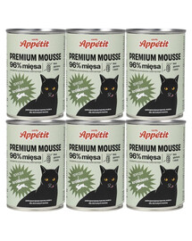 COMFY APPETIT PREMIUM Mousse králík  6x400 g