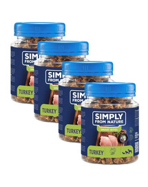 SIMPLY FROM NATURE Smart Bites krůtí  4x130 g