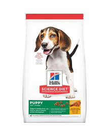 HILL'S Science Plan Puppy Medium breed Chicken 14 kg + 2x konzerva a Ajax spray ZDARMA