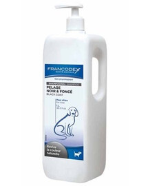 FRANCODEX Šampón na černou srst 1L