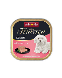 ANIMONDA vom Feinsten Senior Krůtí srdce 150g