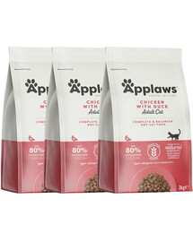 APPLAWS Cat Adult Chicken & Duck 6 kg (3x2 kg)