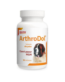 DOLFOS ArthroDol 90 tablet s MSM na klouby pro psy