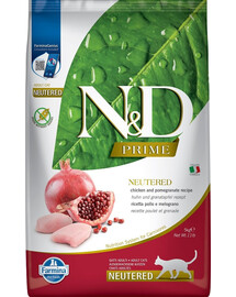 N&D GrainFree Cat Neutered Chicken&Pomegranate 5 kg