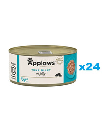 APPLAWS Cat Adult Jelly Tuňák v želé 24x70g