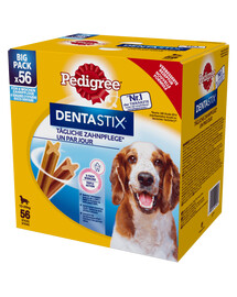 PEDIGREE Dentastix středně rasy 8 x180 g
