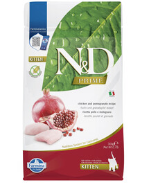N&D Prime Cat Kitten Chicken & Pomegranate 300g