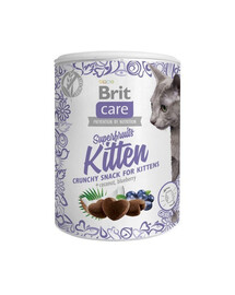 BRIT Care Cat Snack Superfruits Kitten pamlsek pro koťata 6x100g