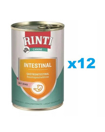 RINTI Canine Intestinal beef 12 x 400 g hovězí