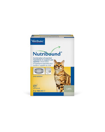 VIRBAC Nutribound 3x150 ml perorální roztok pro kočky během rekonvalescence
