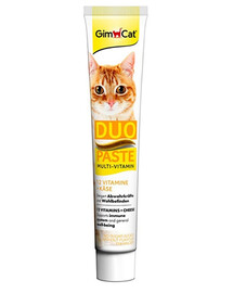 GIMCAT Duo Paste Multi-Vitamin 12 Vitamin+Cheese 50 g