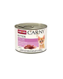 ANIMONDA Carny Kitten Baby Paté Hovězí a kuřecí 200g