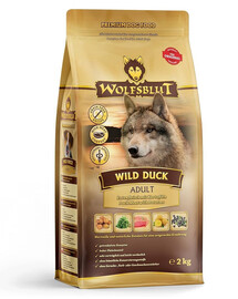 WOLFSBLUT Wild Duck Adult suché krmivo pro psy s kachnou a bramborami 12,5 kg