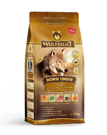 WOLFSBLUT Down Under Adult suché krmivo pro psy s hovězím masem a zeleninou 12,5 kg
