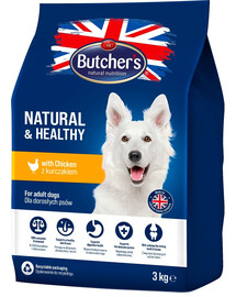 BUTCHER'S Dog Dry Blue s kuřecím masem 3 kg