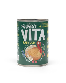COMFY APPETIT VITA Superfood Indyk 400g monoproteinové krmivo pro psy