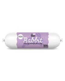 PAKA ZWIERZAKA PEPE Meat Snack Králičí klobása pro psy 200g