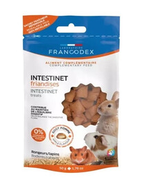 FRANCODEX Intestinet pamlsky pro hlodavce a králíky 50 g