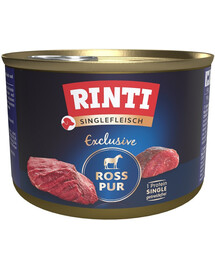 RINTI Singlefleisch Exclusive Pure Koňské maso 185 g