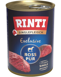 RINTI Singlefleisch Exclusive Pure koňské maso 400 g