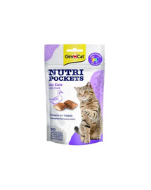 GIMCAT Nutri Pockets with Duck 60 g s kachnou