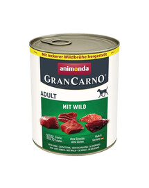 ANIMONDA Grancarno Adult Zvěřina 800 g
