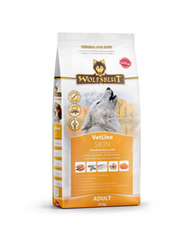 WOLFSBLUT VetLine Skin & Coat Dietní krmivo pro psy na podporu kůže a srsti 12 kg