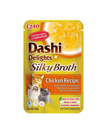 INABA Cat Dashi Delights Silky Broth Kuře 40g